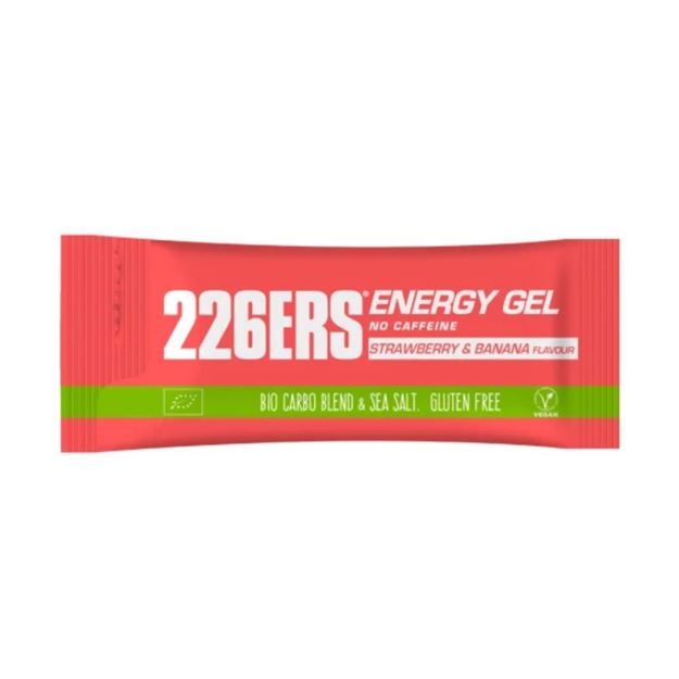 Picture of ENERGY GEL BIO 25GR NO CAFFEINE STRAWBERRY&BANANA* STICK